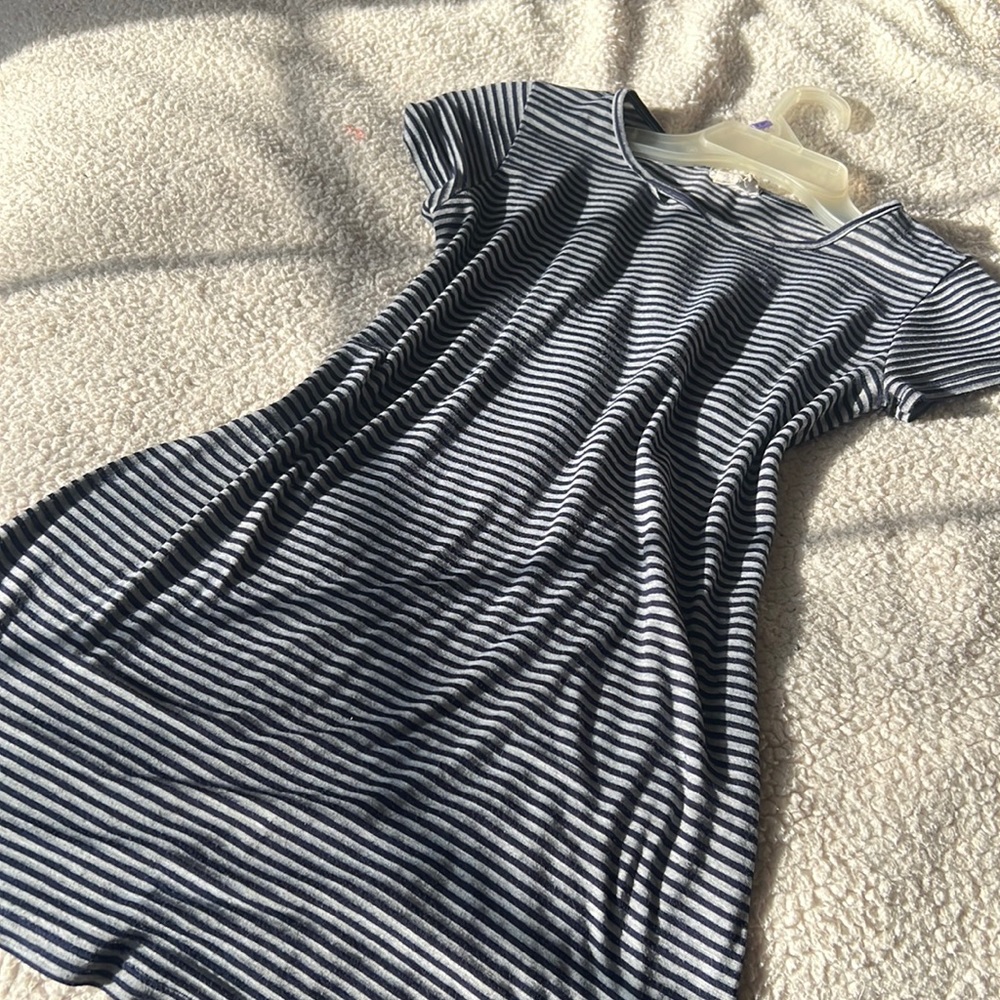 Summer time Casual Stripped Mini Dress